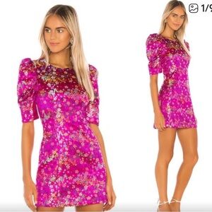 Camila Coelho Pink Floral Dress